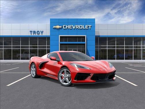 Torch Red 2026 Chevrolet Corvette Stingray w/1LT