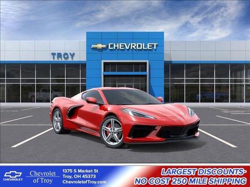 Torch Red 2026 Chevrolet Corvette Stingray w/1LT
