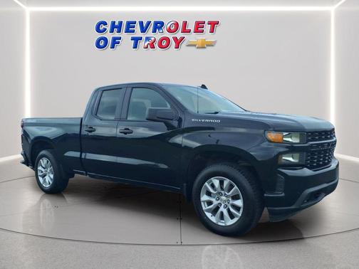 Black 2021 Chevrolet Silverado 1500 Custom
