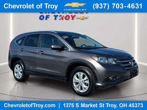 Gray 2013 Honda CR-V EX-L