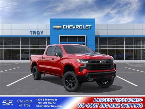 Radiant Red Tintcoat 2026 Chevrolet Silverado 1500 LT Trail Boss
