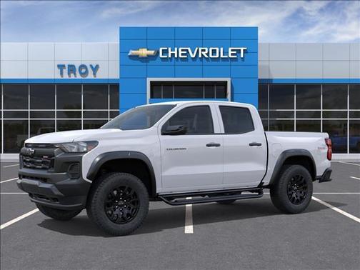 Summit White 2026 Chevrolet Colorado Trail Boss