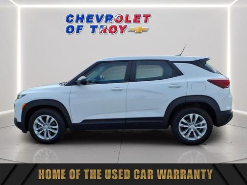 Summit White 2023 Chevrolet Trailblazer LS