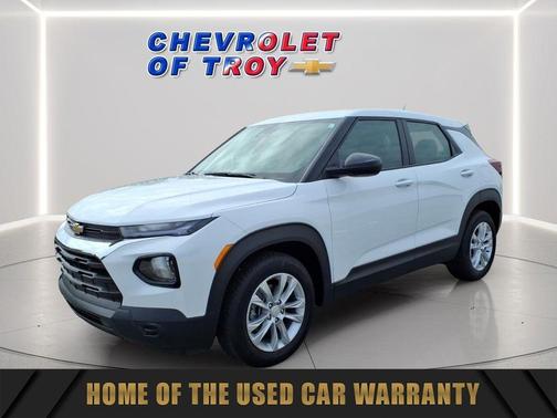 Summit White 2023 Chevrolet Trailblazer LS