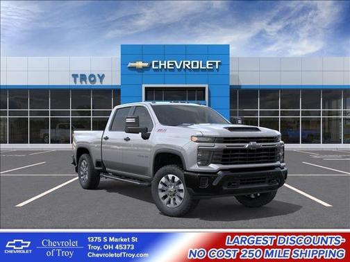 Sterling Gray Metallic 2026 Chevrolet Silverado 2500 Custom