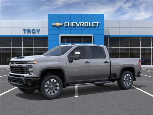 Sterling Gray Metallic 2026 Chevrolet Silverado 2500 Custom