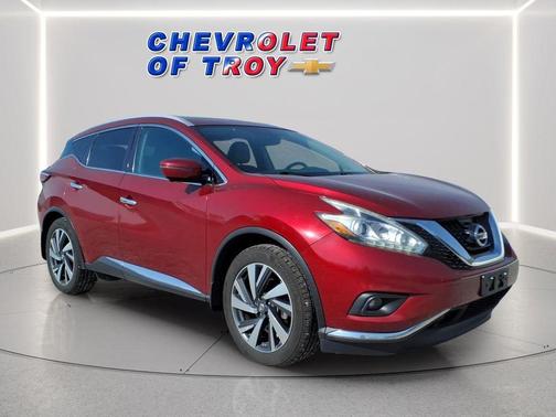 Cayenne Red Metallic 2016 Nissan Murano Platinum