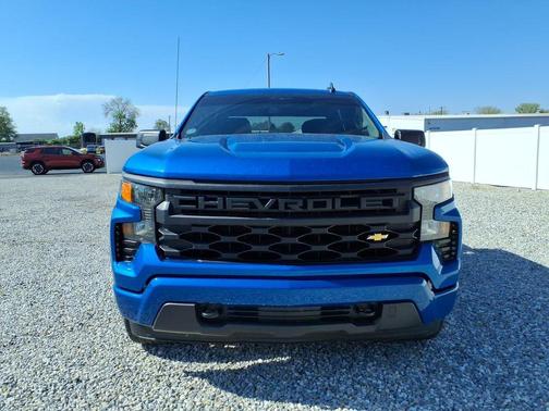 Glacier Blue Metallic 2024 Chevrolet Silverado 1500 Custom