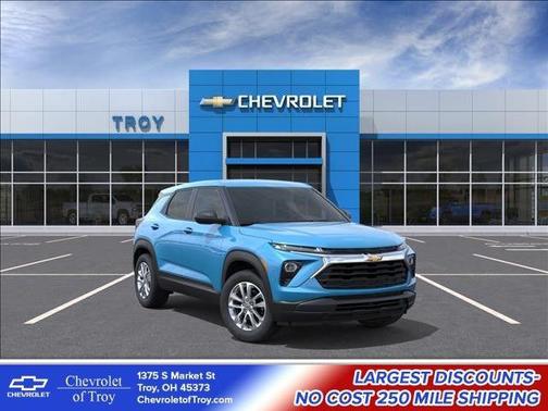 Marina Blue Metallic 2026 Chevrolet Trailblazer LS