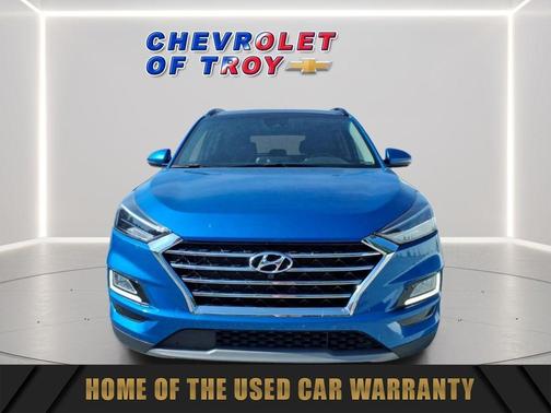 Aqua Blue 2020 Hyundai TUCSON Ultimate