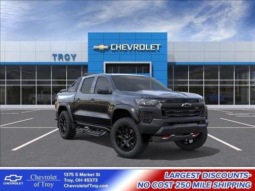 Black 2026 Chevrolet Colorado Trail Boss