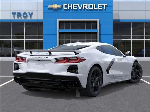 Arctic White 2026 Chevrolet Corvette Stingray w/2LT