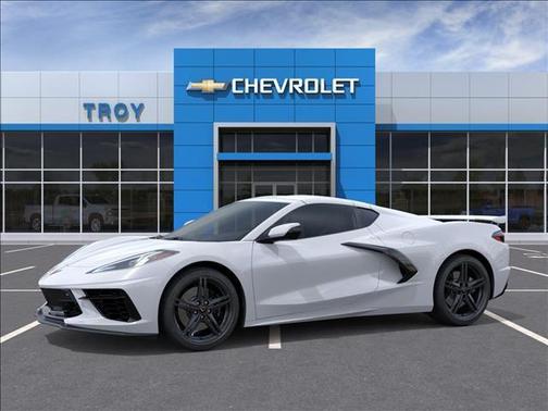 Arctic White 2026 Chevrolet Corvette Stingray w/2LT