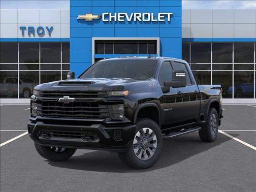 Black 2026 Chevrolet Silverado 2500 Custom