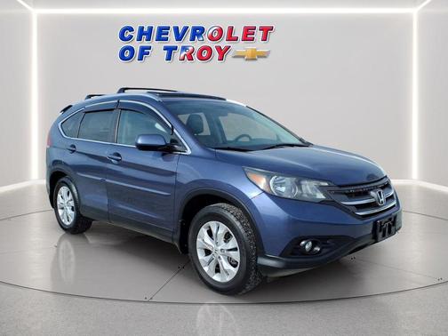Blue 2014 Honda CR-V EX-L