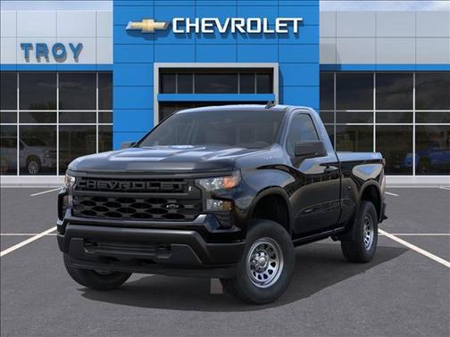Black 2026 Chevrolet Silverado 1500 Base