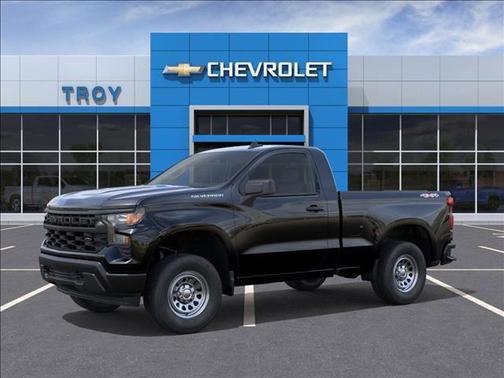 Black 2026 Chevrolet Silverado 1500 Base