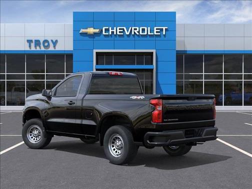 Black 2026 Chevrolet Silverado 1500 Base