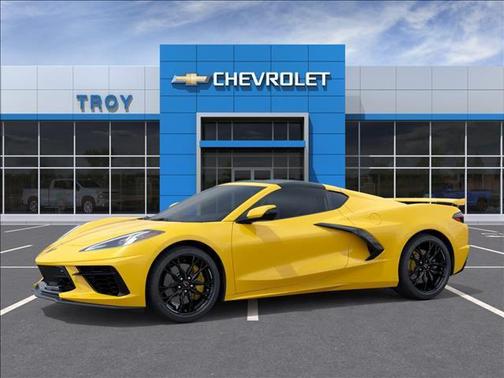 Competition Yellow Tintcoat Metallic 2026 Chevrolet Corvette Stingray w/2LT