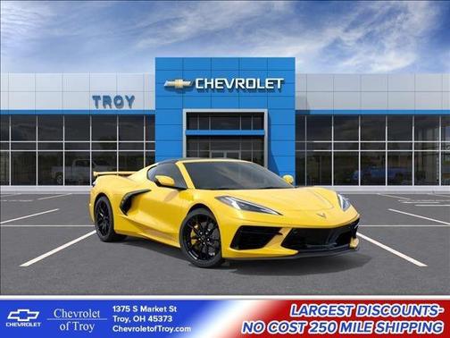 Competition Yellow Tintcoat Metallic 2026 Chevrolet Corvette Stingray w/2LT
