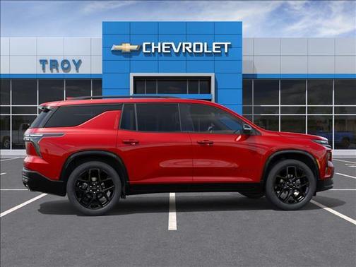 Radiant Red Tintcoat 2026 Chevrolet Traverse RS