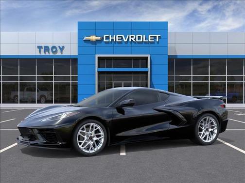 Black 2026 Chevrolet Corvette Stingray w/2LT