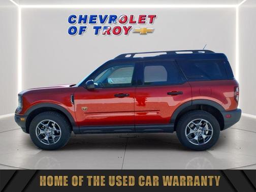 Hot Pepper Red Tinted Clearcoat 2023 Ford Bronco Sport Badlands