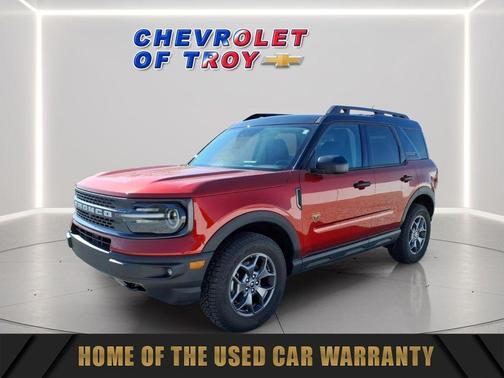 Hot Pepper Red Tinted Clearcoat 2023 Ford Bronco Sport Badlands