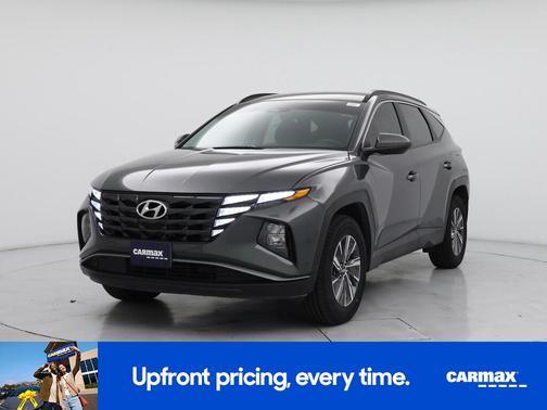 Gray 2024 Hyundai TUCSON Hybrid Blue