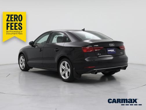 Black 2017 Audi A3 Premium