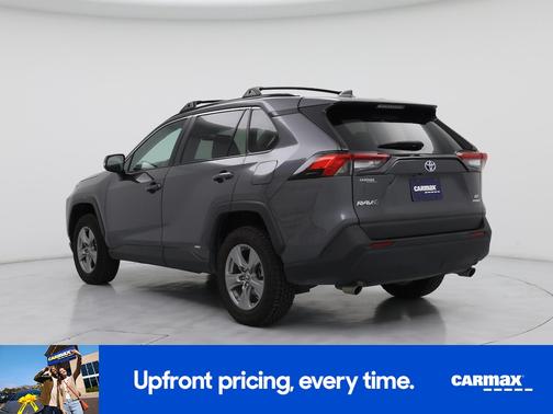 Gray 2022 Toyota RAV4 Hybrid LE