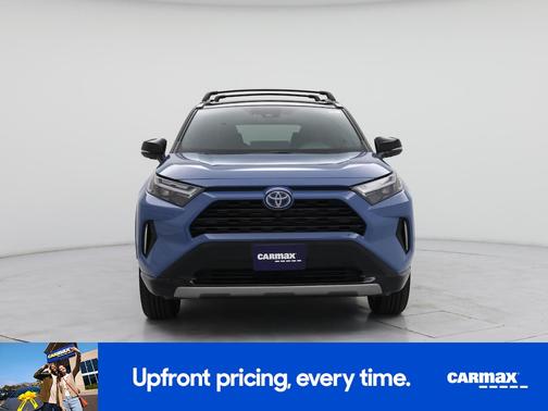 Blue 2024 Toyota RAV4 Hybrid XSE