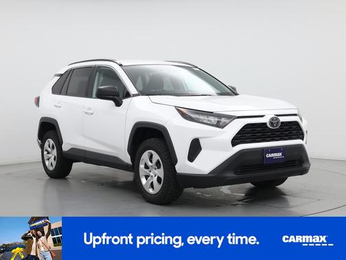 White 2019 Toyota RAV4 LE