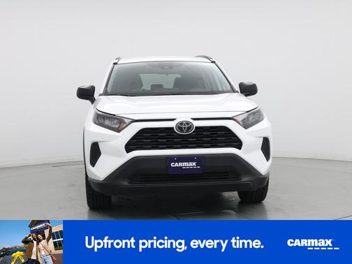 White 2019 Toyota RAV4 LE