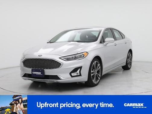 Silver 2019 Ford Fusion Titanium