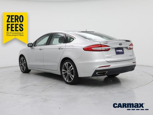 Silver 2019 Ford Fusion Titanium