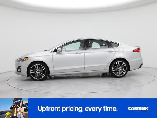 Silver 2019 Ford Fusion Titanium