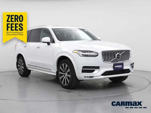 White 2021 Volvo XC90 T6 Inscription