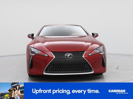 Red 2021 Lexus LC 500
