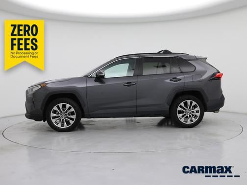 Gray 2021 Toyota RAV4 XLE Premium