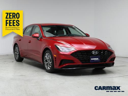 Red 2022 Hyundai SONATA SEL