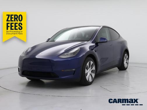 Blue 2024 Tesla Model Y Long Range