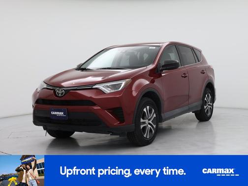 Burgundy 2018 Toyota RAV4 LE