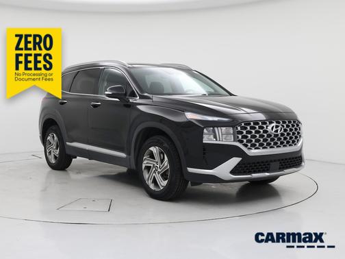 Black 2021 Hyundai SANTA FE SEL