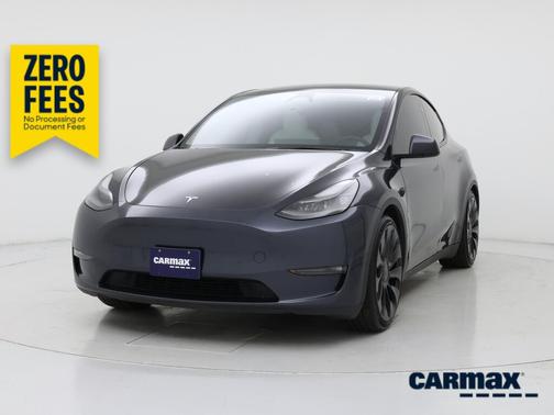 Gray 2024 Tesla Model Y Performance