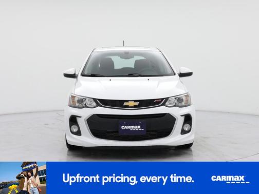 White 2017 Chevrolet Sonic LT