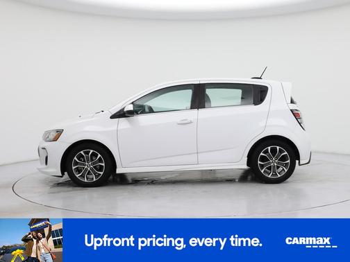 White 2017 Chevrolet Sonic LT
