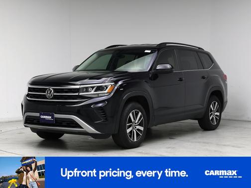 Black 2021 Volkswagen Atlas SE