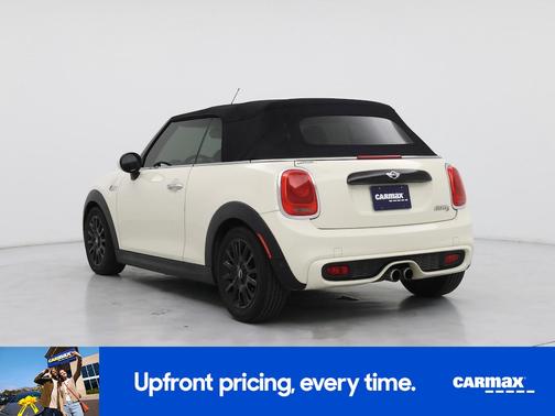 White 2016 MINI Convertible S