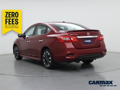 Red 2019 Nissan Sentra SR